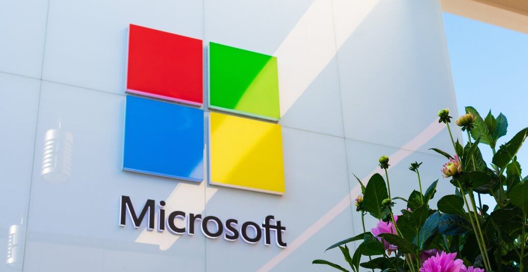 Microsoft Logo in Farbe